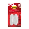 Sale 2 crochets plastique+languettes Quincaillerie