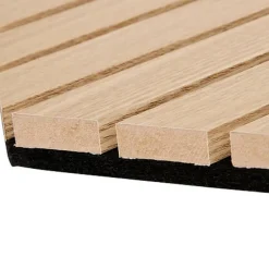 New 3 panneaux hexagone bois clair Revetement Sol, Mur