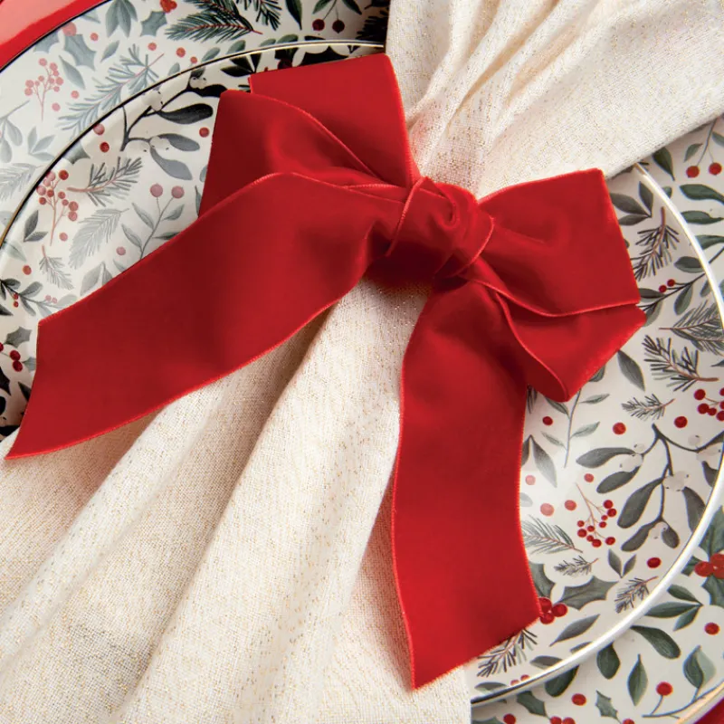 Best 4 ronds de serviette noeud rouge Vaisselle, Art De La Table·Accessoires De Table