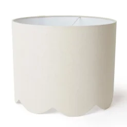 Clearance Abat jour lin bord feston Luminaire, Déco Lumineuse