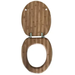 Online Abattant wc effet bois bambou Accessoire Wc