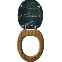 Abattant wc effet marbre noir ab Accessoire Wc