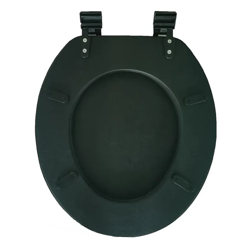 Best Abattant wc mousse noir 36x39cm Accessoire Wc