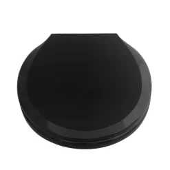 Outlet Abattant wc noir 36x45cm Accessoire Wc