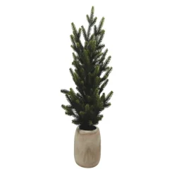 Outlet Arbre vert de 58 cm dans un pot Sapin