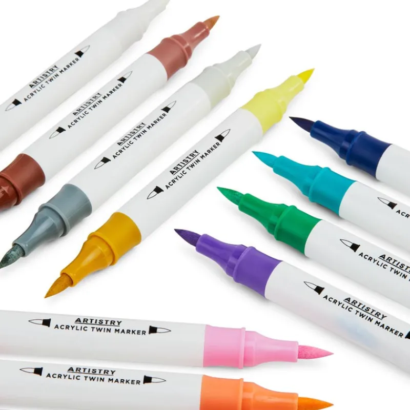 Hot twin marker acrylique Enfant Loisirs Créatifs|Loisirs Créatifs