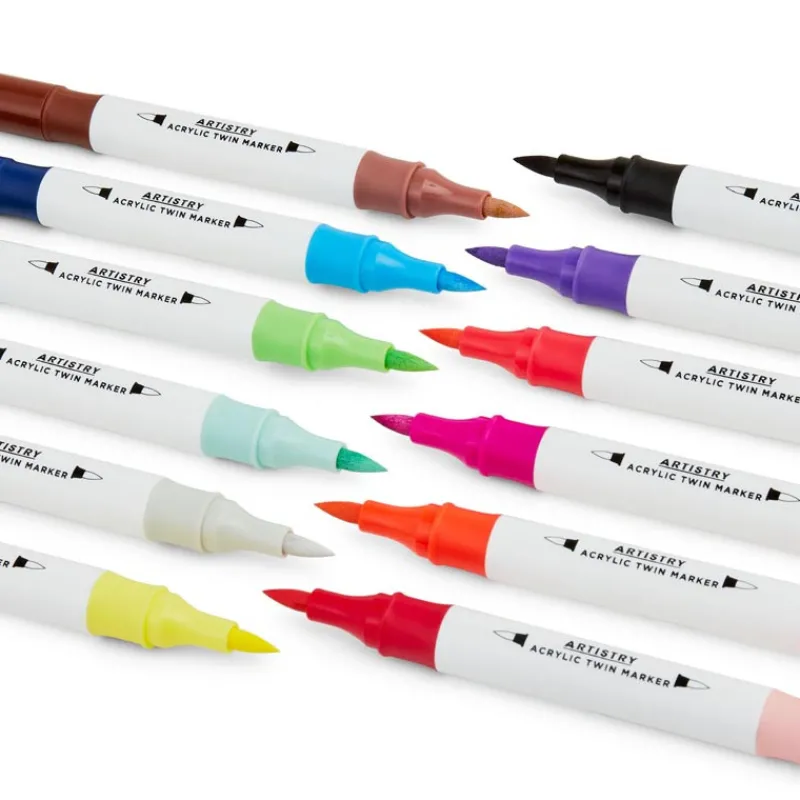 Hot twin marker acrylique Enfant Loisirs Créatifs|Loisirs Créatifs