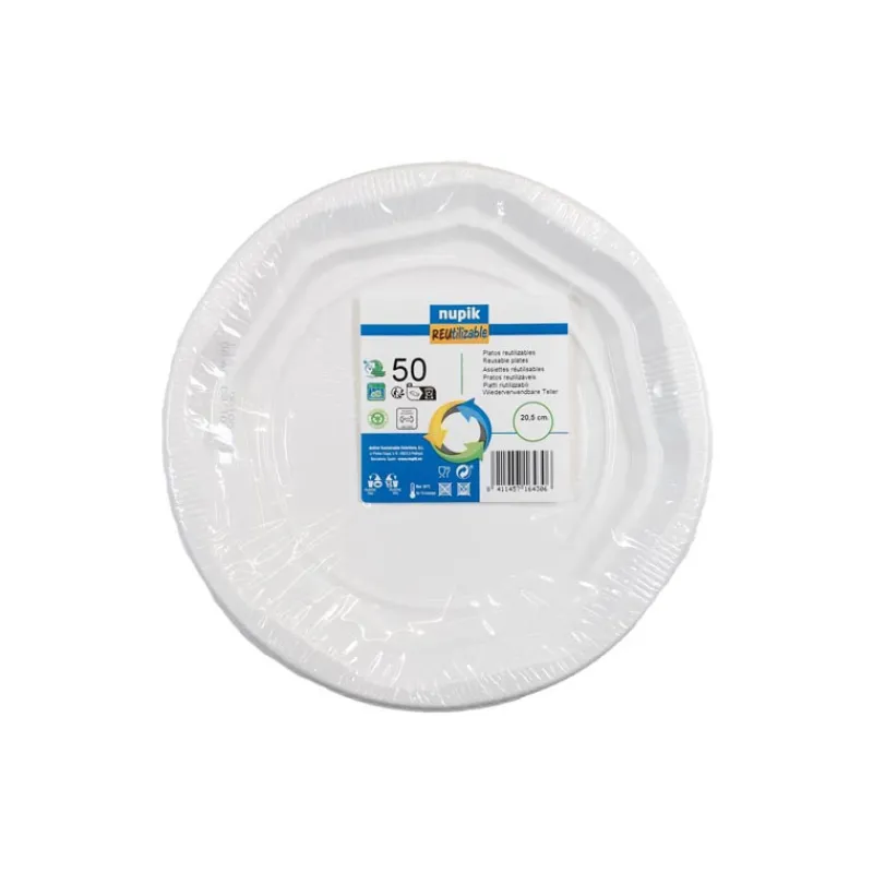 Online Assiette 20,5cm x50 plastique re Vaisselle Jetable