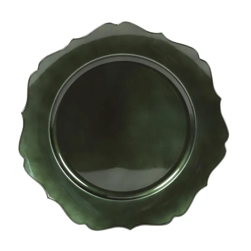 Outlet Assiette de presentation verte Vaisselle, Art De La Table·Accessoires De Table