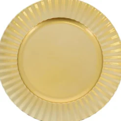 Hot Assiette de presentation doree Vaisselle, Art De La Table·Accessoires De Table