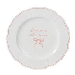 Hot Assiette dessert slogan et noeud Vaisselle, Art De La Table·Assiette, Service