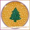 New Assiette melamine 25cm - 6 ass Reveillon