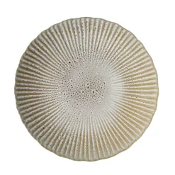 Assiette plate striee marron d26 Vaisselle, Art De La Table·Assiette, Service