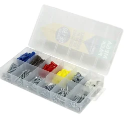Outlet Assortiment de 150 vis/chevilles Quincaillerie