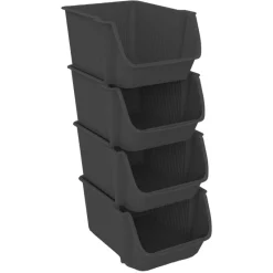 Online Bac de rangement fly tower gris Rangement