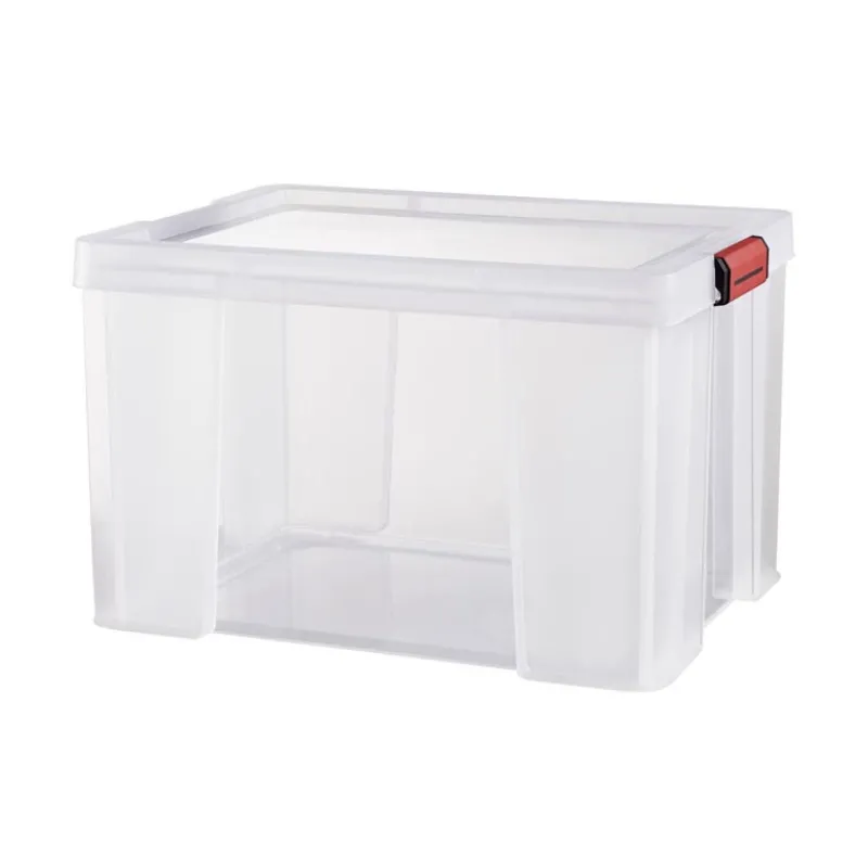 New Bac 45l clip'n store transparent Rangement