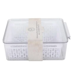 Outlet Bac rang frigo 2 panieres noir Ustensiles, Accessoire De Cuisine
