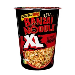 Outlet Banzai noodles xl boeuf 90g Epicerie Salée·Pâtes, Riz