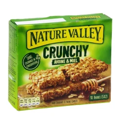 Barres crunchy x5 avoine & miel Epicerie Sucrée·Biscuit, Brioche