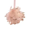 Online Bdn avec plume et paillettes blu Décoration De Sapin