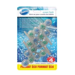 Sale Blocs wc x4 ocean ou pin Nettoyant Ménager