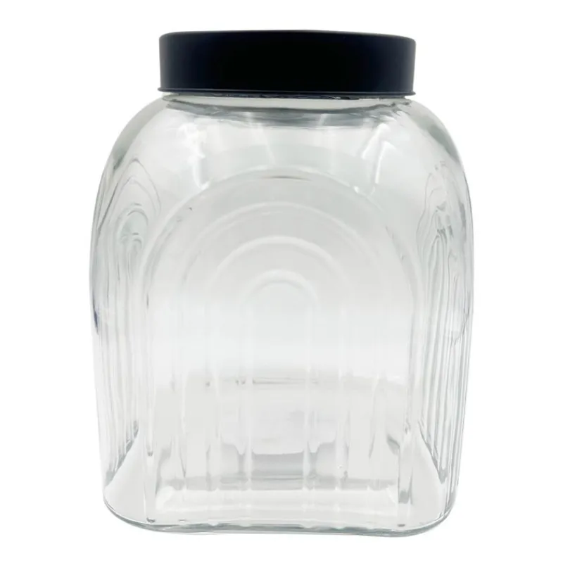 Hot Bocal arche couvercle noir 3.3l Boîte, Rangement