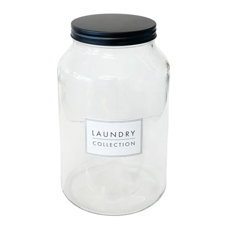 Bocal couvercle metal 4l Rangement