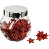 Discount Bocal deco etoile paillette roug Vaisselle Jetable