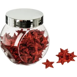 Discount Bocal deco etoile paillette roug Vaisselle Jetable