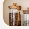 Online Bocal en verre et cuillere 700ml Boîte, Rangement