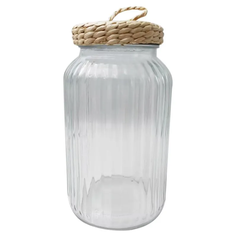 Discount Bocal strie naturel 1.3l Boîte, Rangement