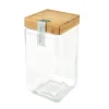 Bocal verre bouchon bambou 2.1l Boîte, Rangement