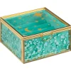 New Boite a bijou couvercle en verre Pour Elle