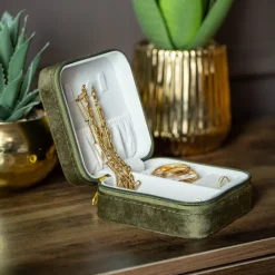 Online Boite bijoux velours Objet Décoratif