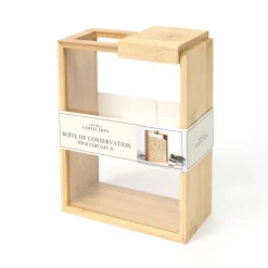 Best Boite conservation plast/bambou Boîte, Rangement