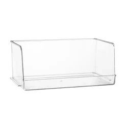 Sale Boite empilable transparente l Accessoire Salle De Bain