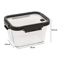 Clearance Boite en verre clipeat 1.8l Boîte, Rangement