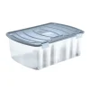 Sale Boite plastique a roulette 96l Rangement