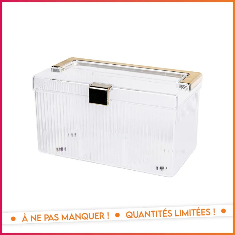 Online Boite rangement plastique Accessoire Salle De Bain
