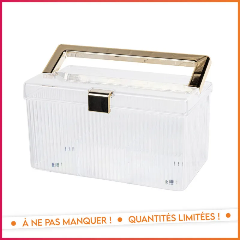 Online Boite rangement plastique Accessoire Salle De Bain