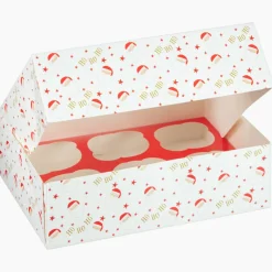 Clearance Boites a gateau carton noel x4 Boîte, Rangement