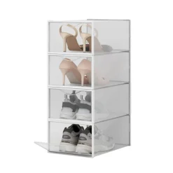 Sale Boites rangement chaussures x4 Rangement
