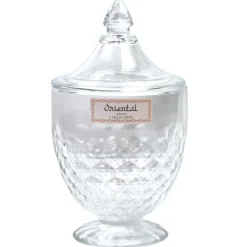 New Bonbonniere en verre d10x20cm Boîte, Rangement
