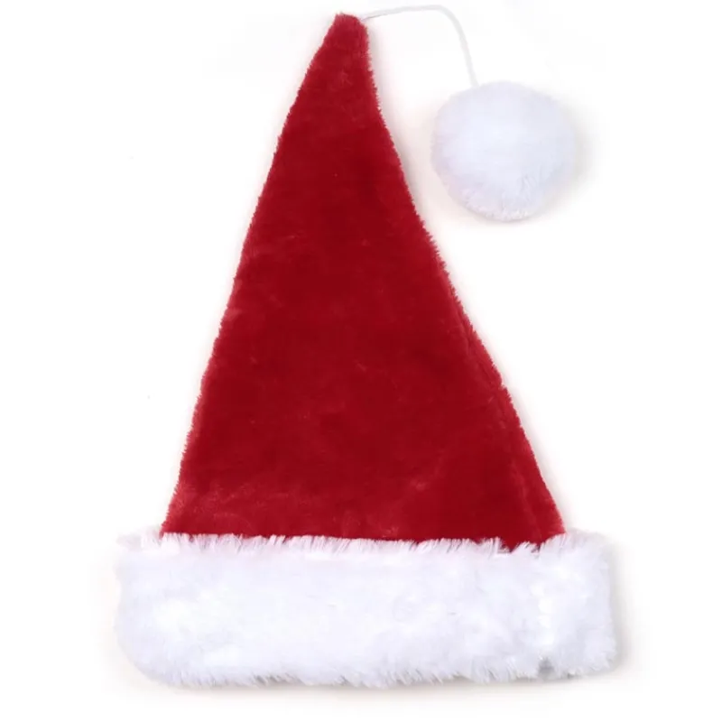 Best Bonnet du pere noel deluxe Textile, Déguisement