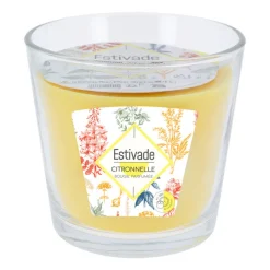 Discount Bougie ext 3 meches verre citron Anti-Nuisibles|Anti Nuisible