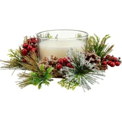 New Bougie parfumee avec deco noel Bougie, Senteur