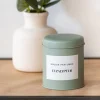 Bougie pot metal Bougie, Senteur