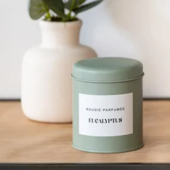 Bougie pot metal Bougie, Senteur