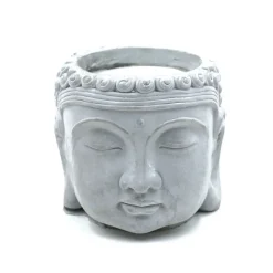 Outlet Bougie pot tete de bouddha Objets Décoratifs