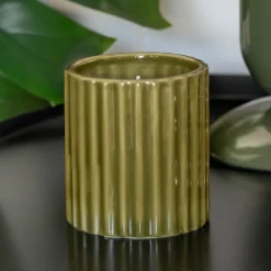 Best Bougie striee vert Bougie, Senteur